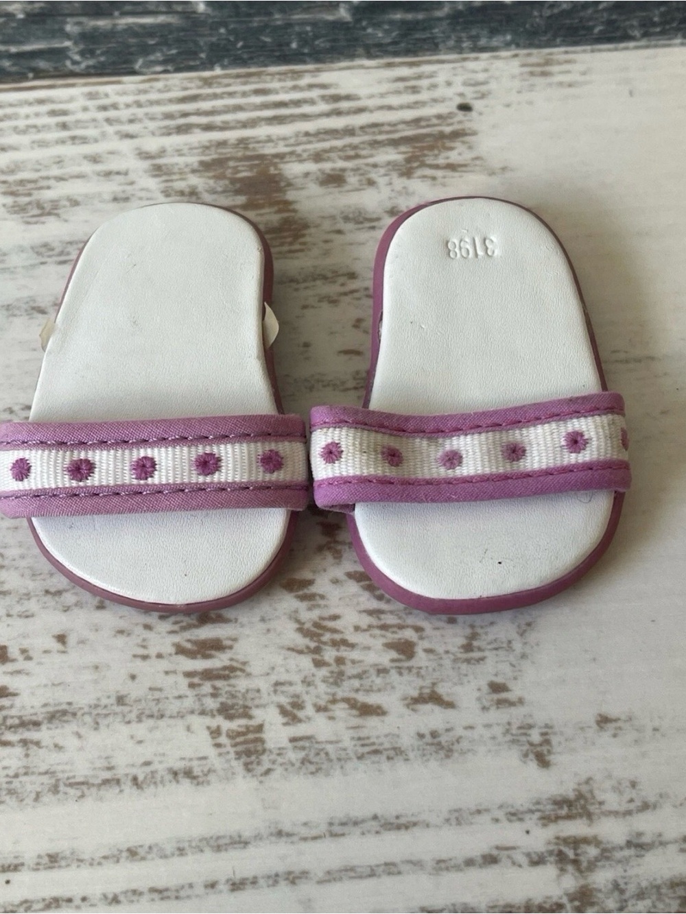 American Girl Doll Just Like You 2 in 1 BEACH Outfit 18” Doll SHOES Sandals TLC